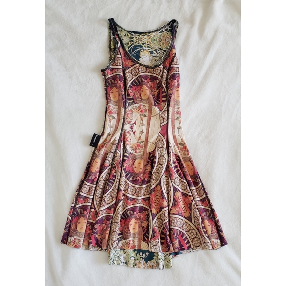 Mucha Black Vs La Trappistine Inside Out Dress